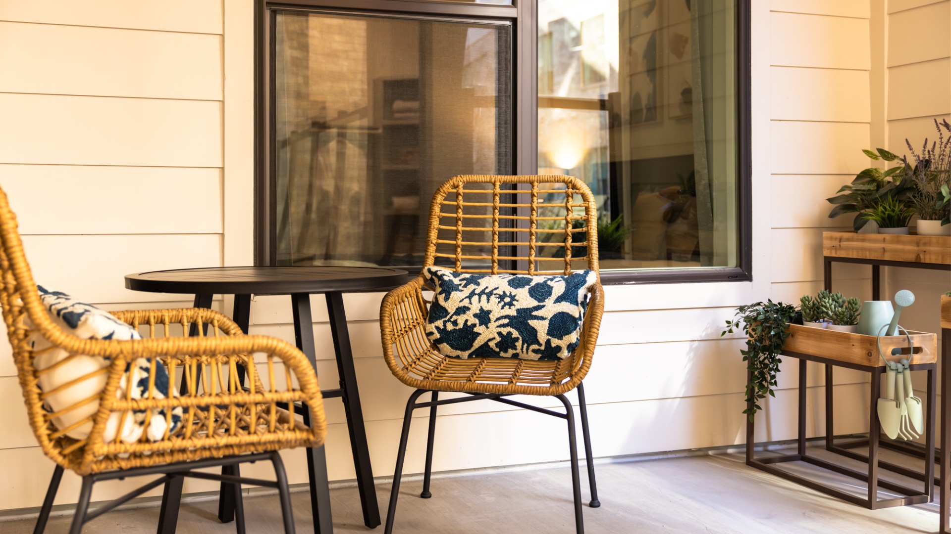 Outdoor patio at Ensley in Colorado Springs, CO